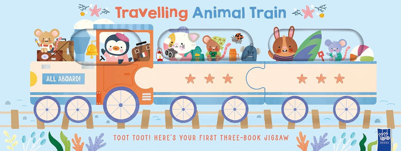 Animal Train: Travelling-Children’s interactive and activity books and kits-買書書 BuyBookBook