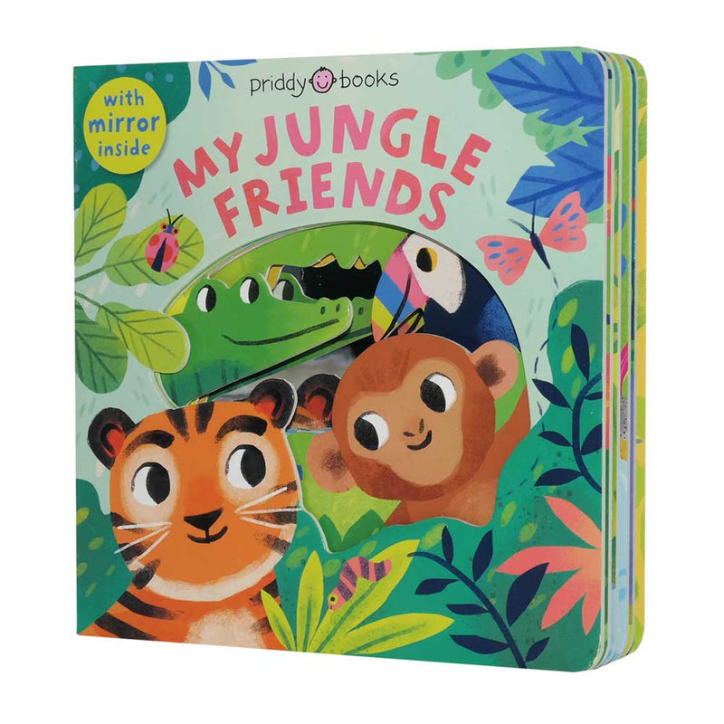 Animal Peep-Through- My Jungle Friends (Board Book)-Fiction: 兒童繪本 Picture Books-買書書 BuyBookBook