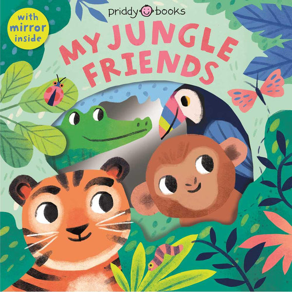 Animal Peep-Through- My Jungle Friends (Board Book)-Fiction: 兒童繪本 Picture Books-買書書 BuyBookBook