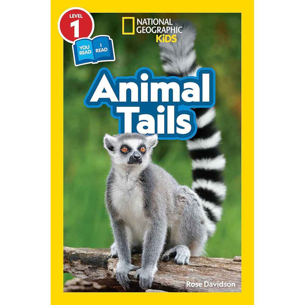 Animal Tails (L1) (National Geographic Kids Readers)-Nonfiction: 動物植物 Animal & Plant-買書書 BuyBookBook