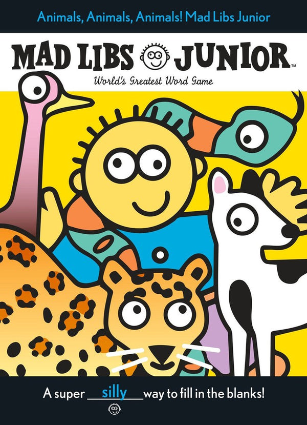 Animals, Animals, Animals! Mad Libs Junior-Children’s interactive and activity books and kits-買書書 BuyBookBook