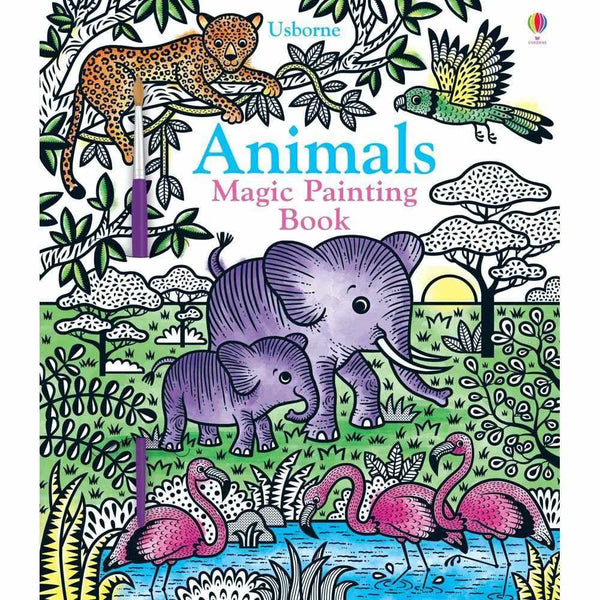 Animals Magic Painting Book Usborne