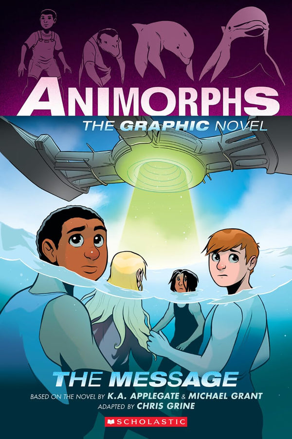 Animorphs Graphic Novel #4 The Message (Katherine Applegate)-Fiction: 歷險科幻 Adventure & Science Fiction-買書書 BuyBookBook