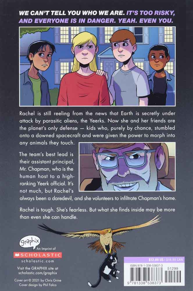 Animorphs Graphic Novel #2 The Visitor (Katherine Applegate) - 買書書 BuyBookBook