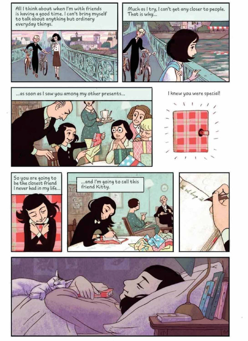 Anne Frank's Diary: The Graphic Adaptation-Nonfiction: 歷史戰爭 History & War-買書書 BuyBookBook