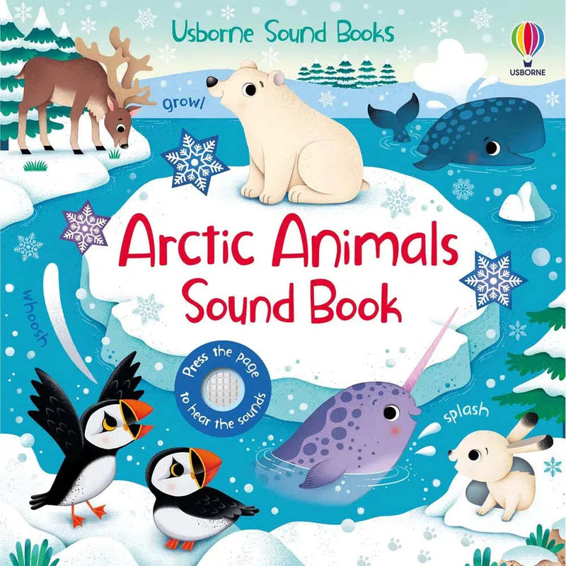 Arctic Animals Sound Book (Usborne Sound Books)-Nonfiction: 動物植物 Animal & Plant-買書書 BuyBookBook