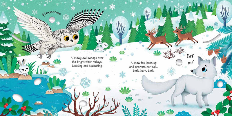 Arctic Animals Sound Book (Usborne Sound Books)-Nonfiction: 動物植物 Animal & Plant-買書書 BuyBookBook