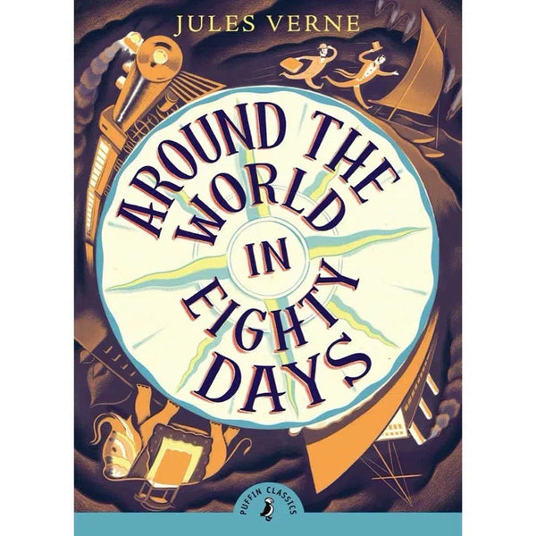 Around the World in Eighty Days (Puffin Classics) - 買書書 BuyBookBook