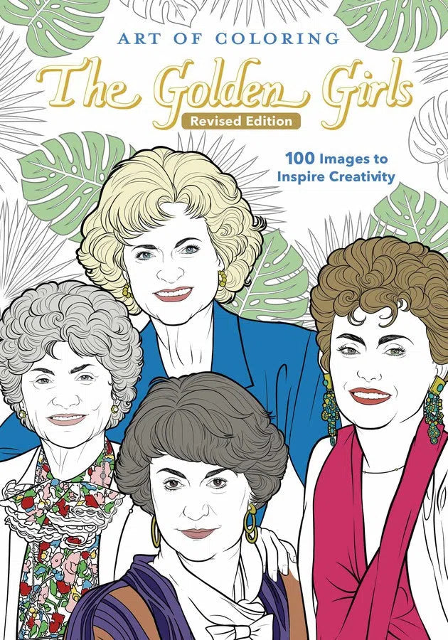 Art of Coloring: Golden Girls-Lifestyle and Leisure-買書書 BuyBookBook