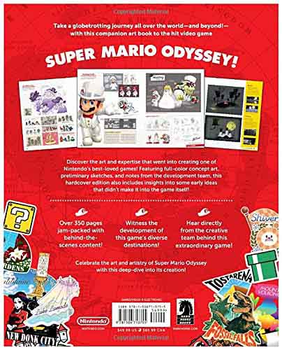 Art of Super Mario Odyssey, The (Nintendo) - 買書書 BuyBookBook