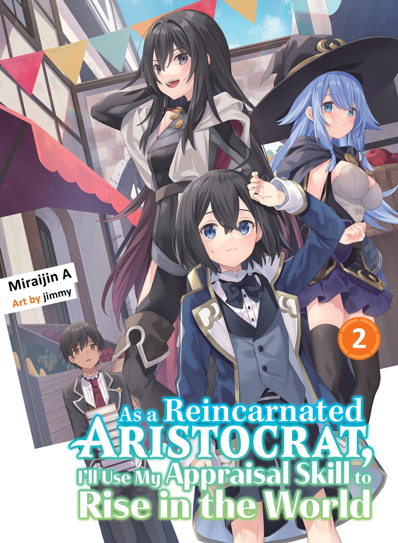 As a Reincarnated Aristocrat, I'll Use My Appraisal Skill to Rise in the World 2 (light novel)-Manga and East Asian style / tradition comic books-買書書 BuyBookBook