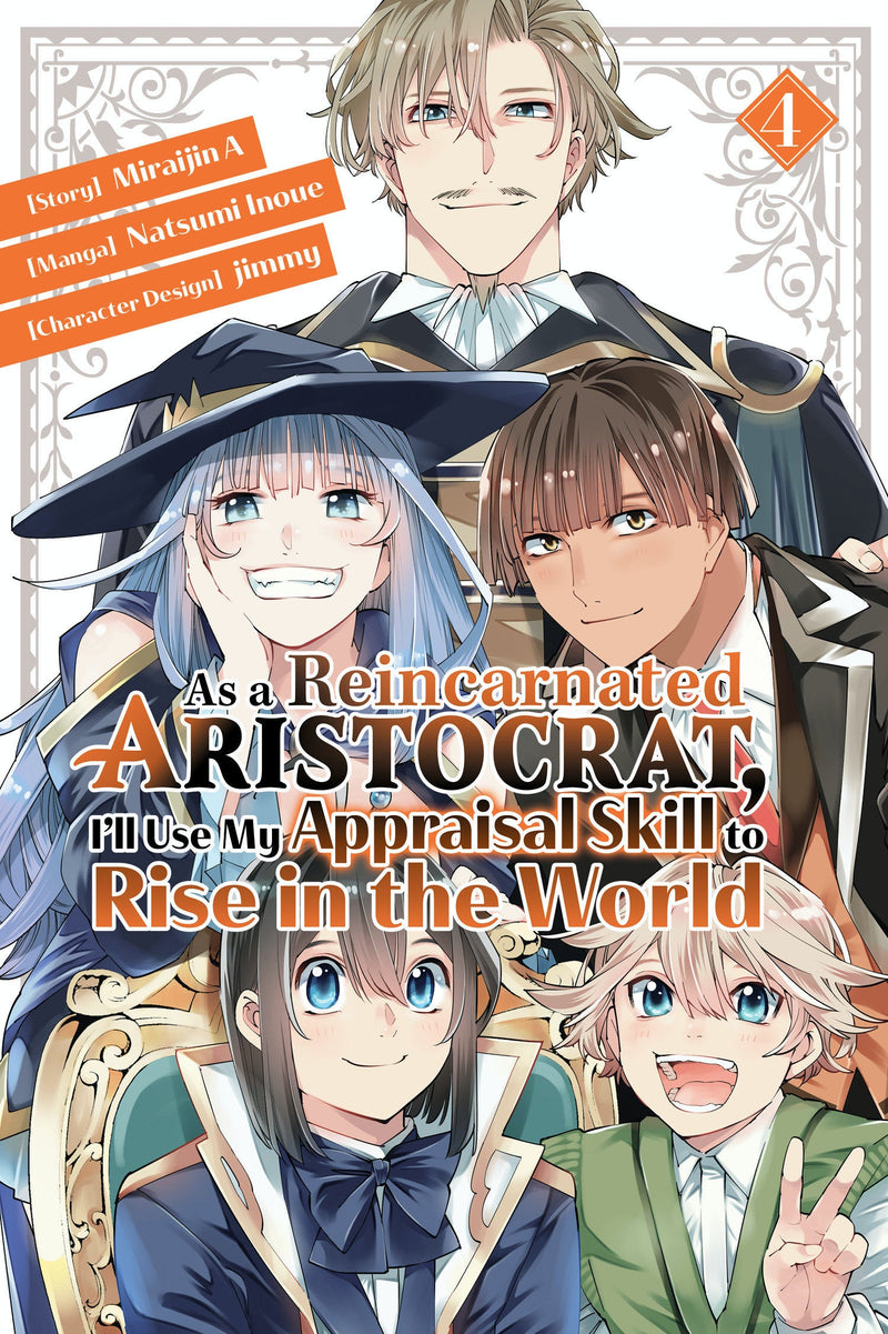 As a Reincarnated Aristocrat, I'll Use My Appraisal Skill to Rise in the World 4 (manga)-Manga and East Asian style / tradition comic books-買書書 BuyBookBook