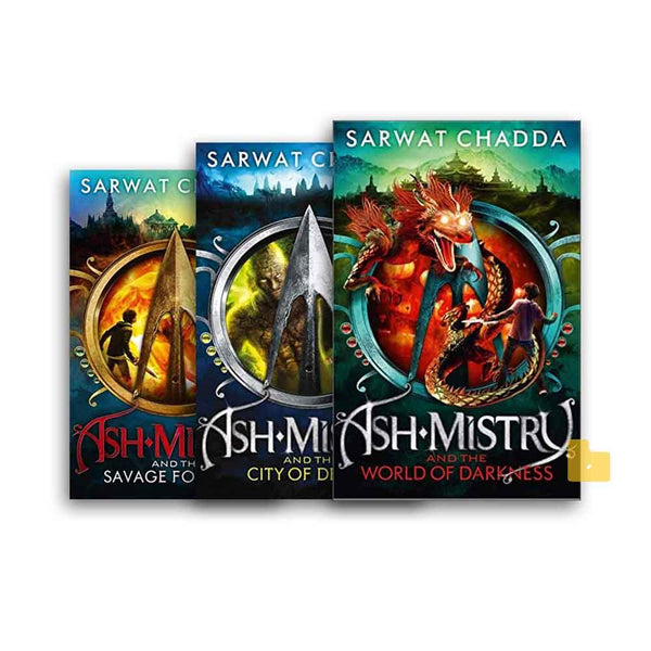 Ash Mistry Chronicles #01-03 Bundle (3 Books) Harpercollins (UK)