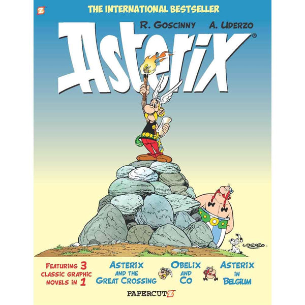 Asterix Omnibus 3-in-1 Volume 08-Fiction: 幽默搞笑 Humorous-買書書 BuyBookBook