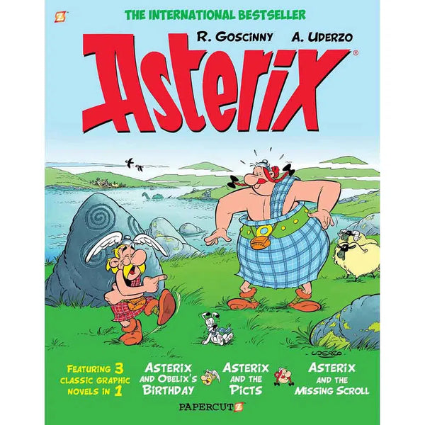 Asterix Omnibus 3-in-1 Volume 09-Fiction: 幽默搞笑 Humorous-買書書 BuyBookBook