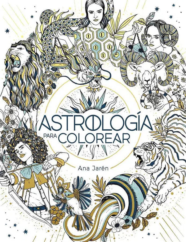 Astrología para colorear / Astrology Coloring-Adult colouring and activity books-買書書 BuyBookBook