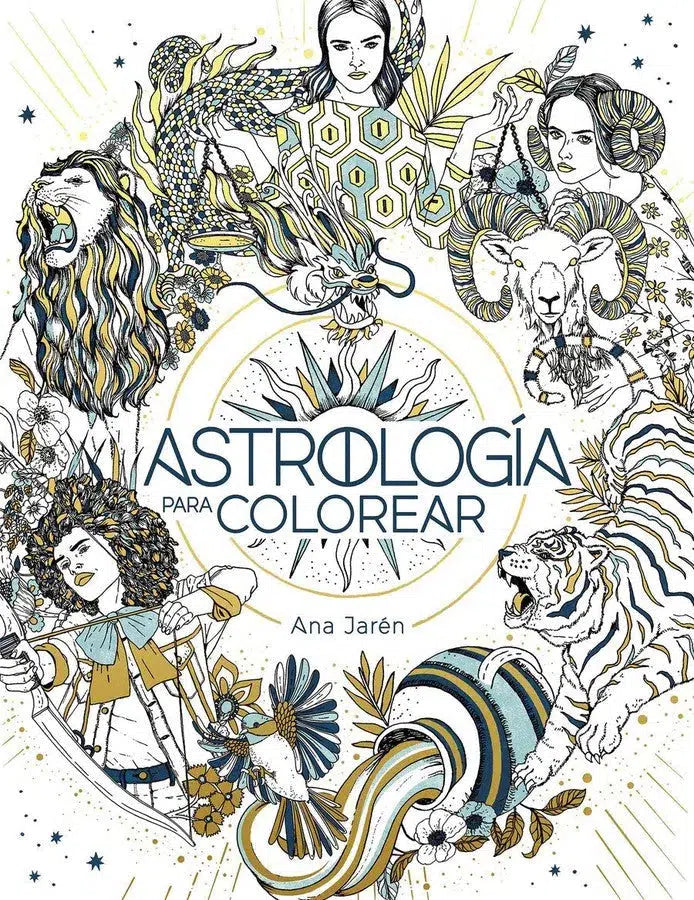 Astrología para colorear / Astrology Coloring-Adult colouring and activity books-買書書 BuyBookBook