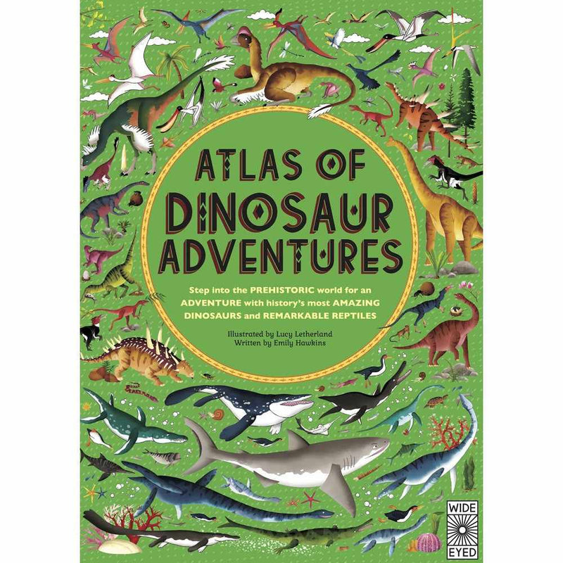 Atlas of Dinosaur Adventures : Step Into a Prehistoric World-Nonfiction: 動物植物 Animal & Plant-買書書 BuyBookBook