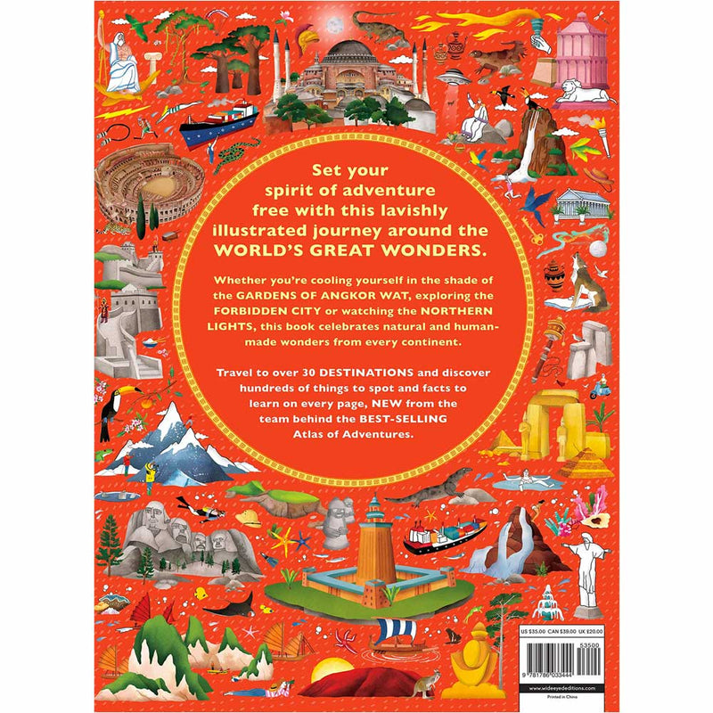 Atlas of Adventures: Wonders of the World-Nonfiction: 常識通識 General Knowledge-買書書 BuyBookBook