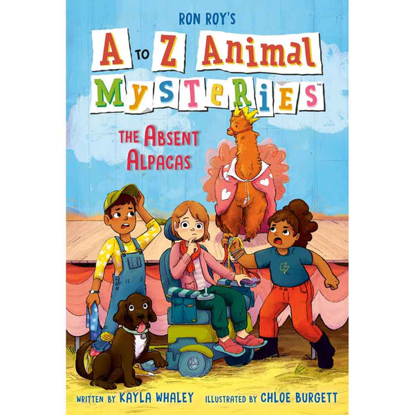 A to Z Animal Mysteries #01, The Absent Alpacas-Fiction: 偵探懸疑 Detective & Mystery-買書書 BuyBookBook