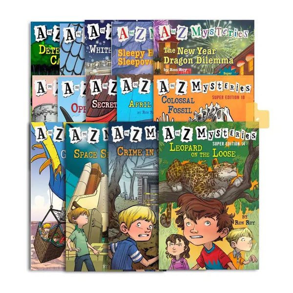 A to Z Mysteries Super Edition Bundle-Fiction: 偵探懸疑 Detective & Mystery-買書書 BuyBookBook