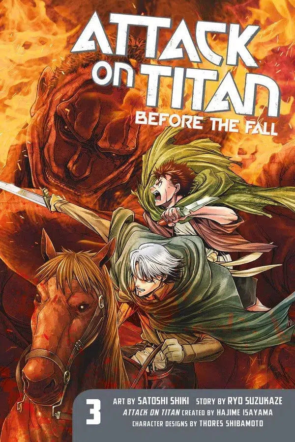 Attack on Titan: Before the Fall 3-Manga and East Asian style / tradition comic books-買書書 BuyBookBook