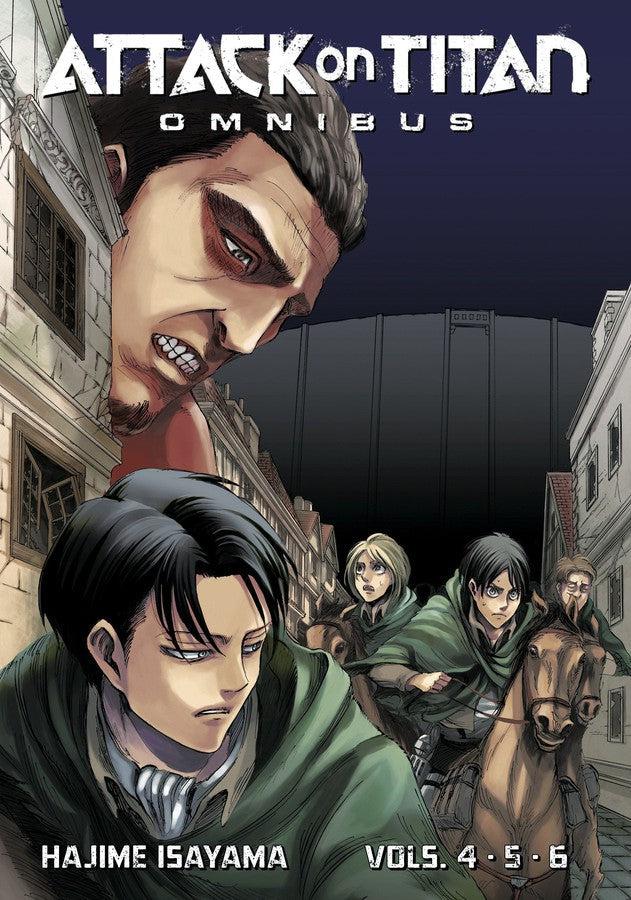 Attack on Titan Omnibus 2 (Vol. 4-6)-Manga and East Asian style / tradition comic books-買書書 BuyBookBook