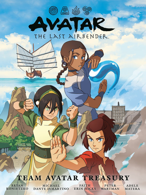 Avatar: The Last Airbender-Team Avatar Treasury Library Edition-Graphic novel / Comic book / Manga: Inspired by or adapted from other media-買書書 BuyBookBook