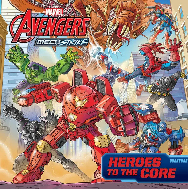 Avengers Mech Strike: Heroes to the Core-Children’s / Teenage fiction: Action and adventure stories-買書書 BuyBookBook