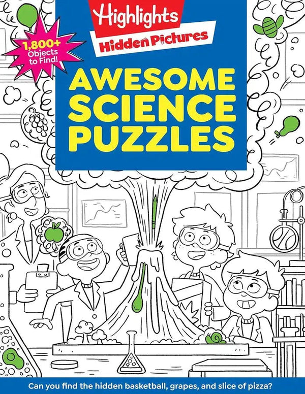 Awesome Science Puzzles-Children’s / Teenage general interest: Hobbies/ quizzes/ toys and games-買書書 BuyBookBook