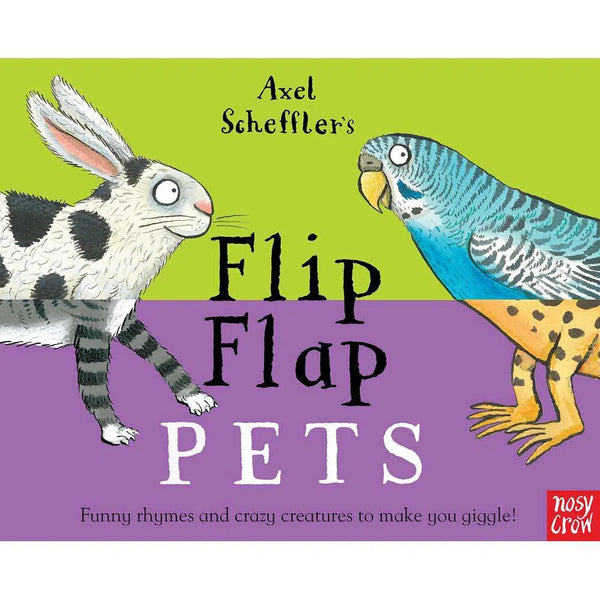 Axel Scheffler's Flip Flap Pets (Board Book) Nosy Crow