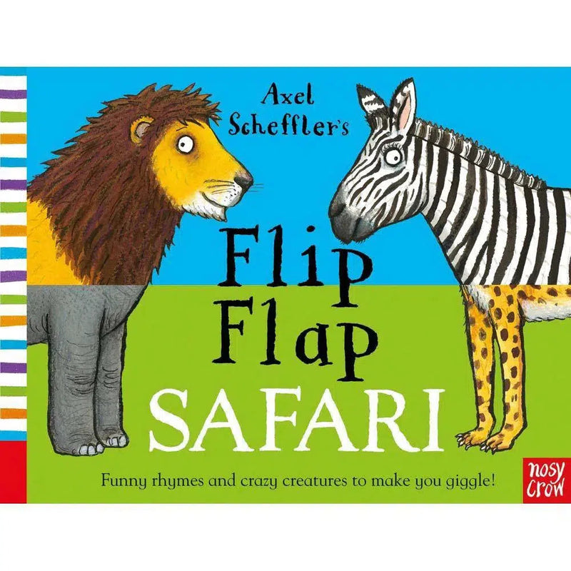 Axel Scheffler's Flip Flap Safari (Board Book) Nosy Crow