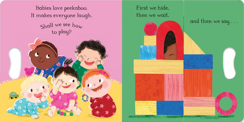 Babies Laugh at Peekaboo (Dr Caspar Addyman)-Nonfiction: 學前基礎 Preschool Basics-買書書 BuyBookBook