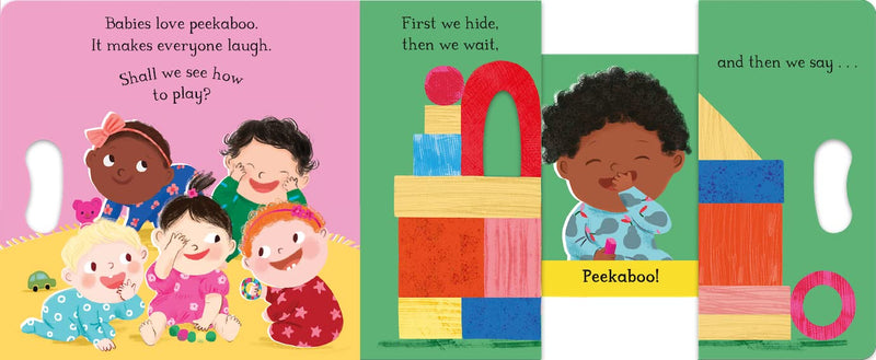 Babies Laugh at Peekaboo (Dr Caspar Addyman)-Nonfiction: 學前基礎 Preschool Basics-買書書 BuyBookBook