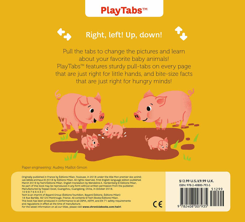 Baby Animals (Board book) - 買書書 BuyBookBook