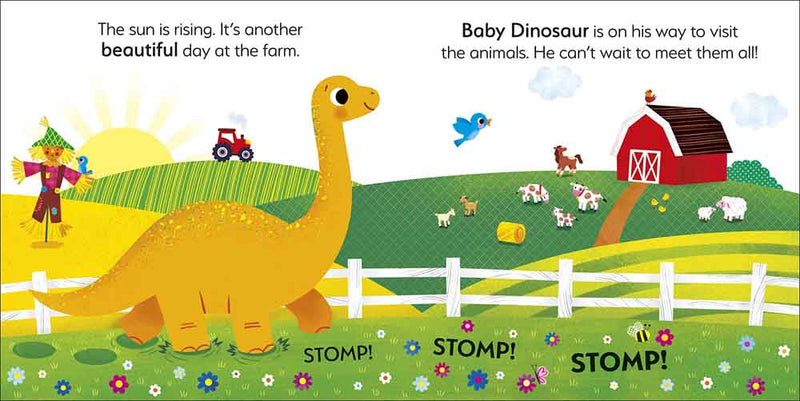 Baby Dinosaur on the Farm - 買書書 BuyBookBook