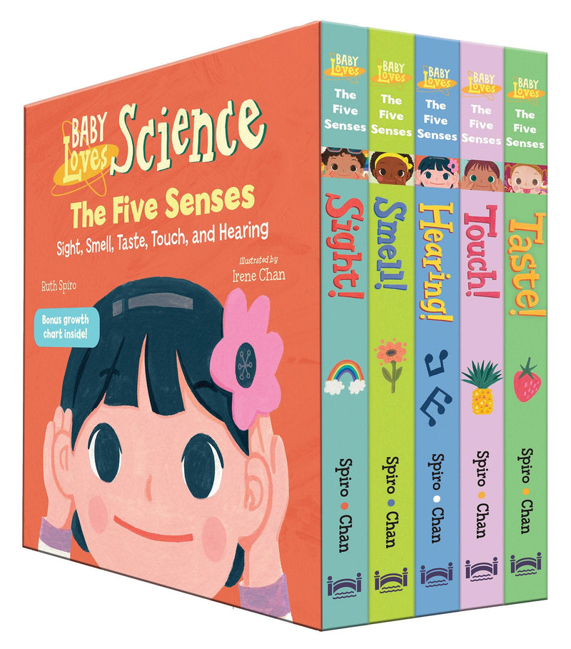 Baby Loves the Five Senses Boxed Set-Children’s / Teenage general interest: Science: The human body-買書書 BuyBookBook