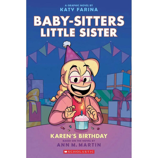 Baby-Sitters Little Sister #06 Karen's Birthday (Graphic Novel)(Ann M. Martin)-Fiction: 劇情故事 General-買書書 BuyBookBook
