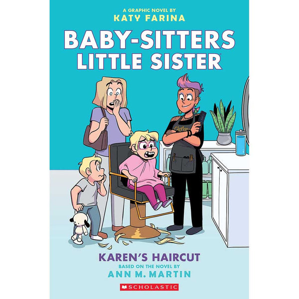 Baby-Sitters Little Sister #07 Karen's Haircut (Graphic Novel)(Ann M. Martin)-Fiction: 劇情故事 General-買書書 BuyBookBook