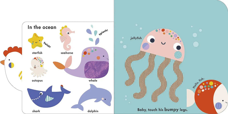 Baby Touch : Animals Tab Book (Ladybird) - 買書書 BuyBookBook