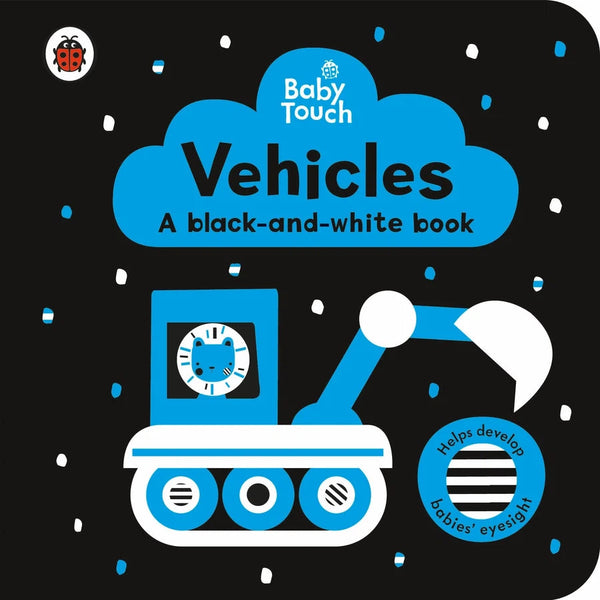 Baby Touch: Vehicles: a black-and-white book-Children’s picture books-買書書 BuyBookBook