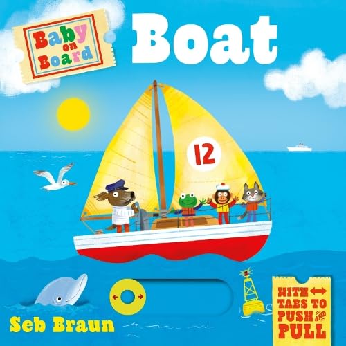 Baby on Board: Boat-Children’s picture books-買書書 BuyBookBook