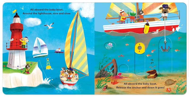 Baby on Board: Boat-Children’s picture books-買書書 BuyBookBook