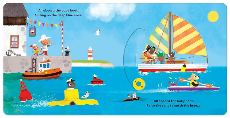 Baby on Board: Boat-Children’s picture books-買書書 BuyBookBook