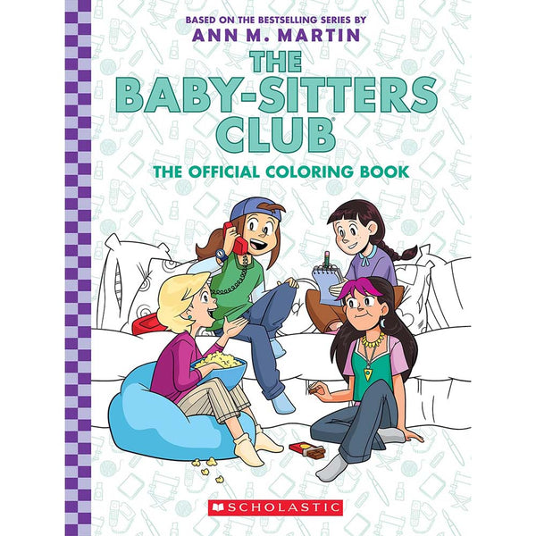 Baby-sitters Club, The: The Official Colouring Book (Ann M. Martin)-Activity: 繪畫貼紙 Drawing & Sticker-買書書 BuyBookBook