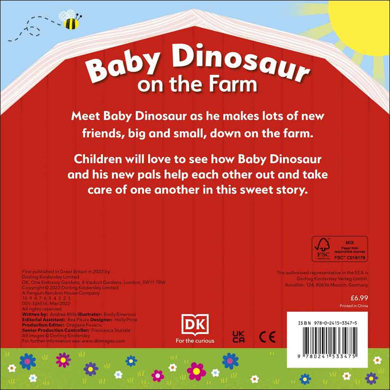 Baby Dinosaur on the Farm - 買書書 BuyBookBook