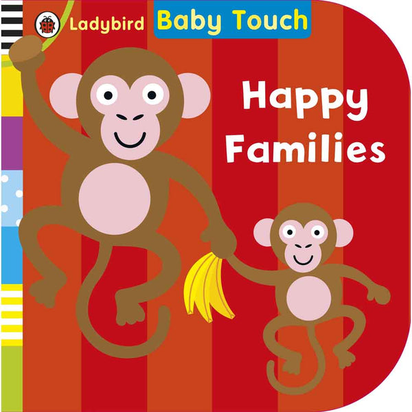 Baby Touch - Happy Families (Ladybird)-Nonfiction: 學前基礎 Preschool Basics-買書書 BuyBookBook