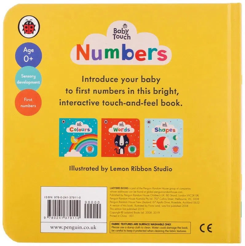 Baby Touch : Numbers (Ladybird) - 買書書 BuyBookBook