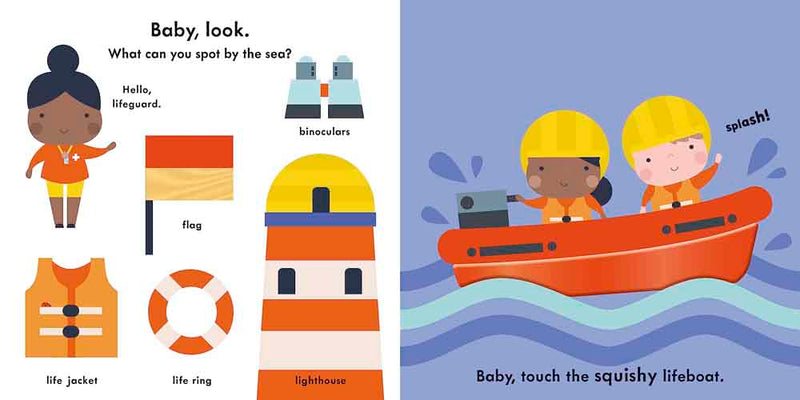 Baby Touch - Rescue Vehicles (Ladybird)-Nonfiction: 學前基礎 Preschool Basics-買書書 BuyBookBook