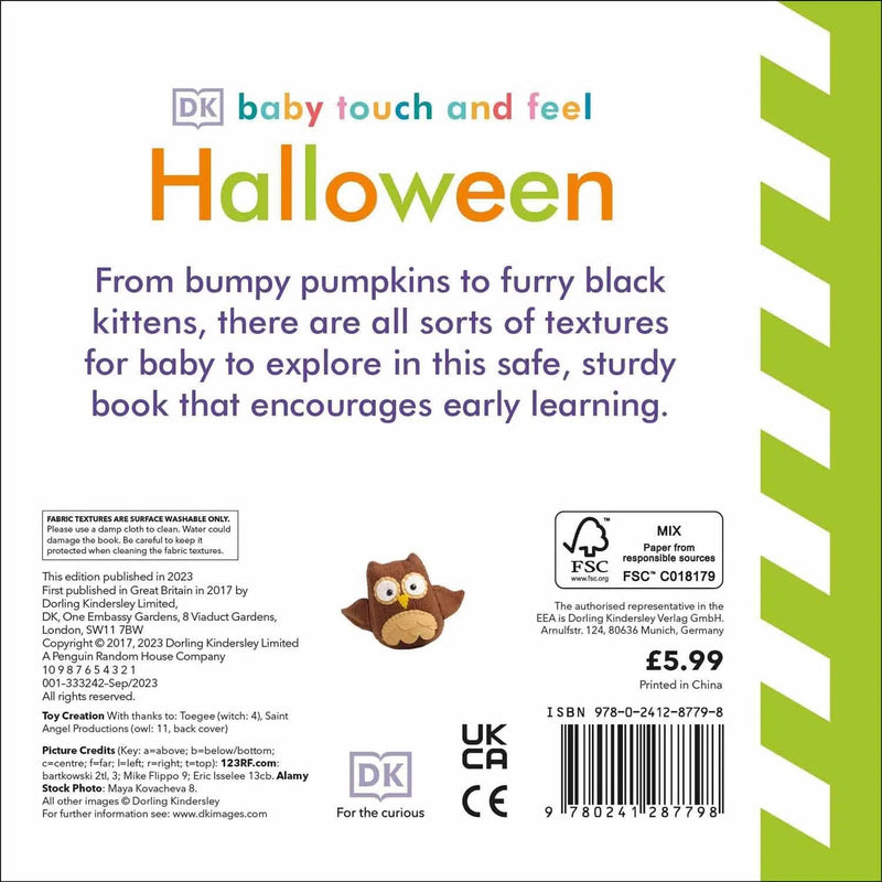 Baby Touch and Feel - Halloween (Board book) DK UK